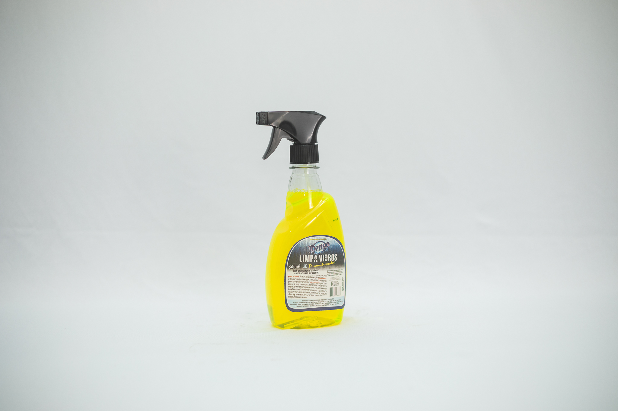 LIMPA VIDRO E DESENBACIADOR 500 ML C/ GATILHO