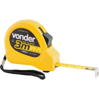 TRENA COMUM 3m X 12,5mm MM/POL VONDER