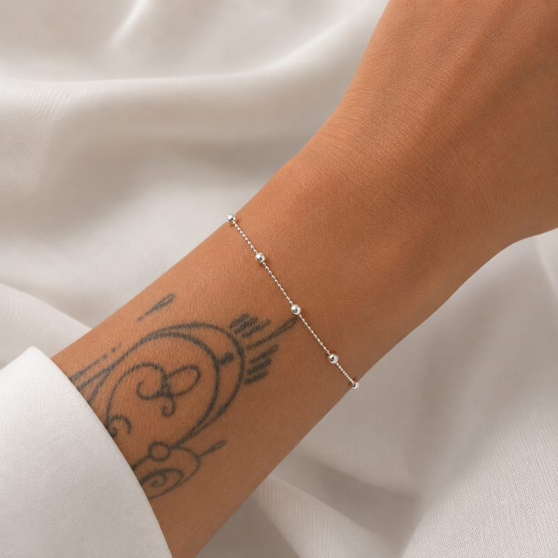Pulseira Bola com Bolinhas