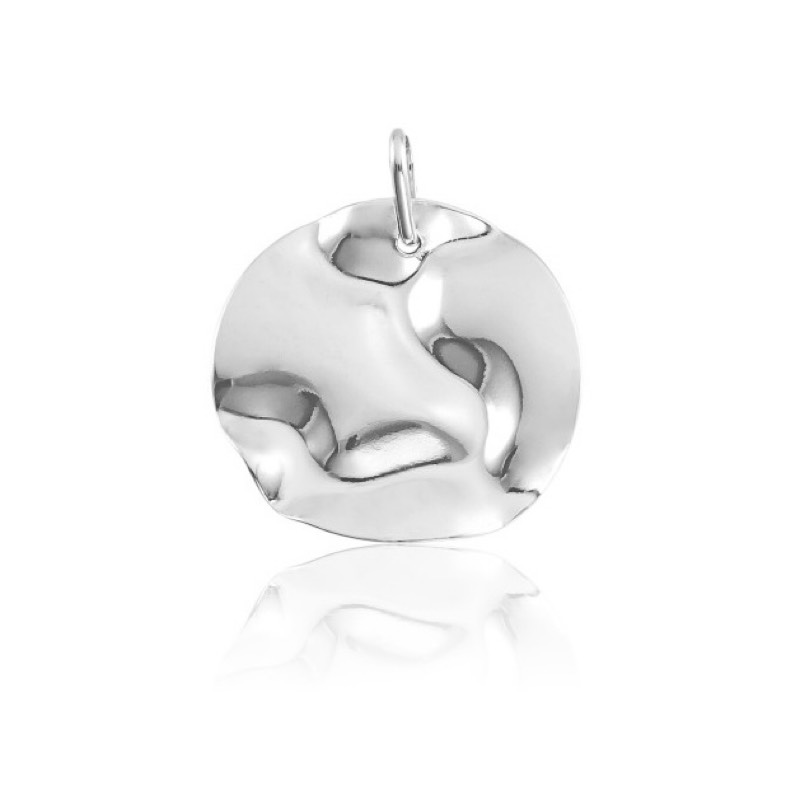 Pingente Medalha Amassada