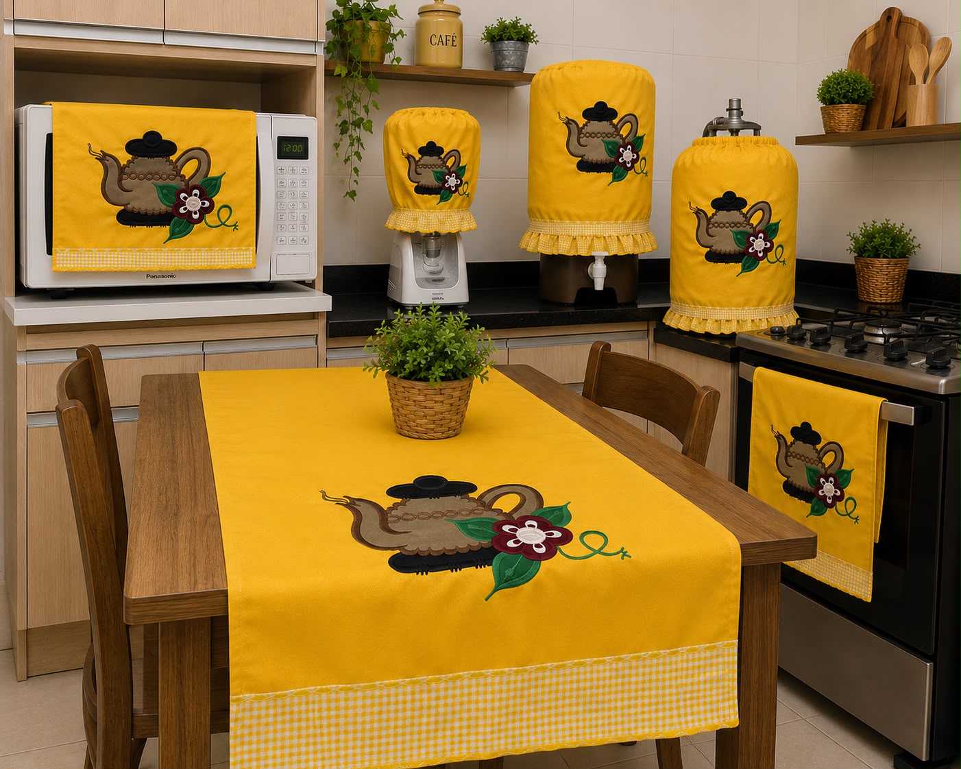 Kit De cozinha 6 Peças 
