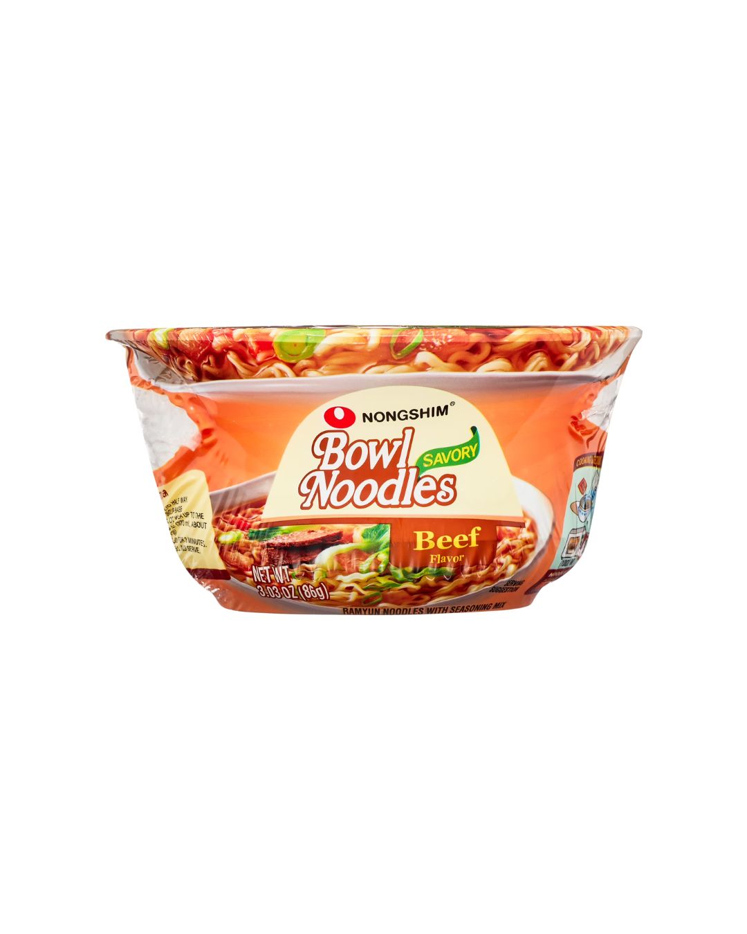 Lamen Beef Bowl 86g