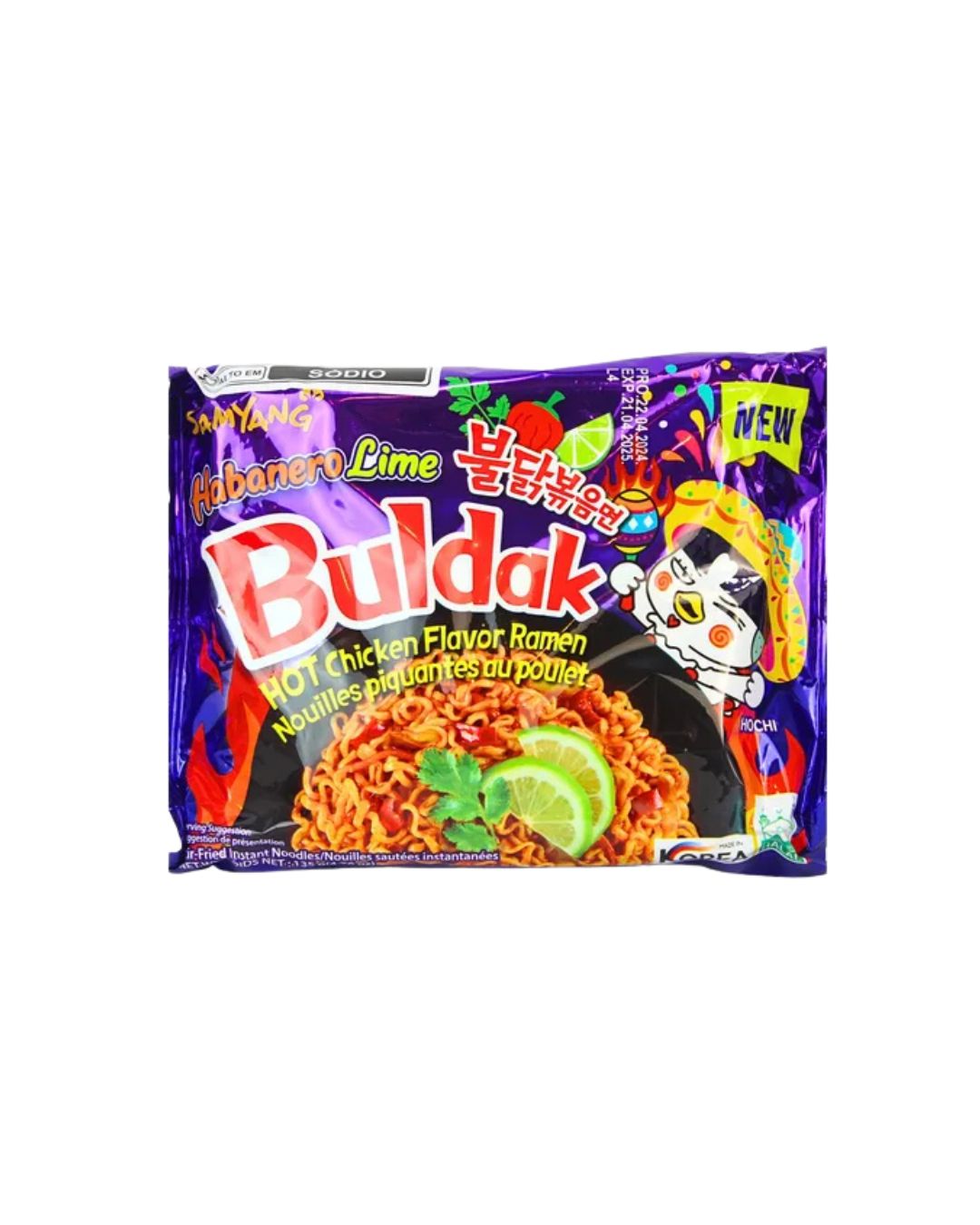 Lamen Frango Picante Habanero Lime 135g