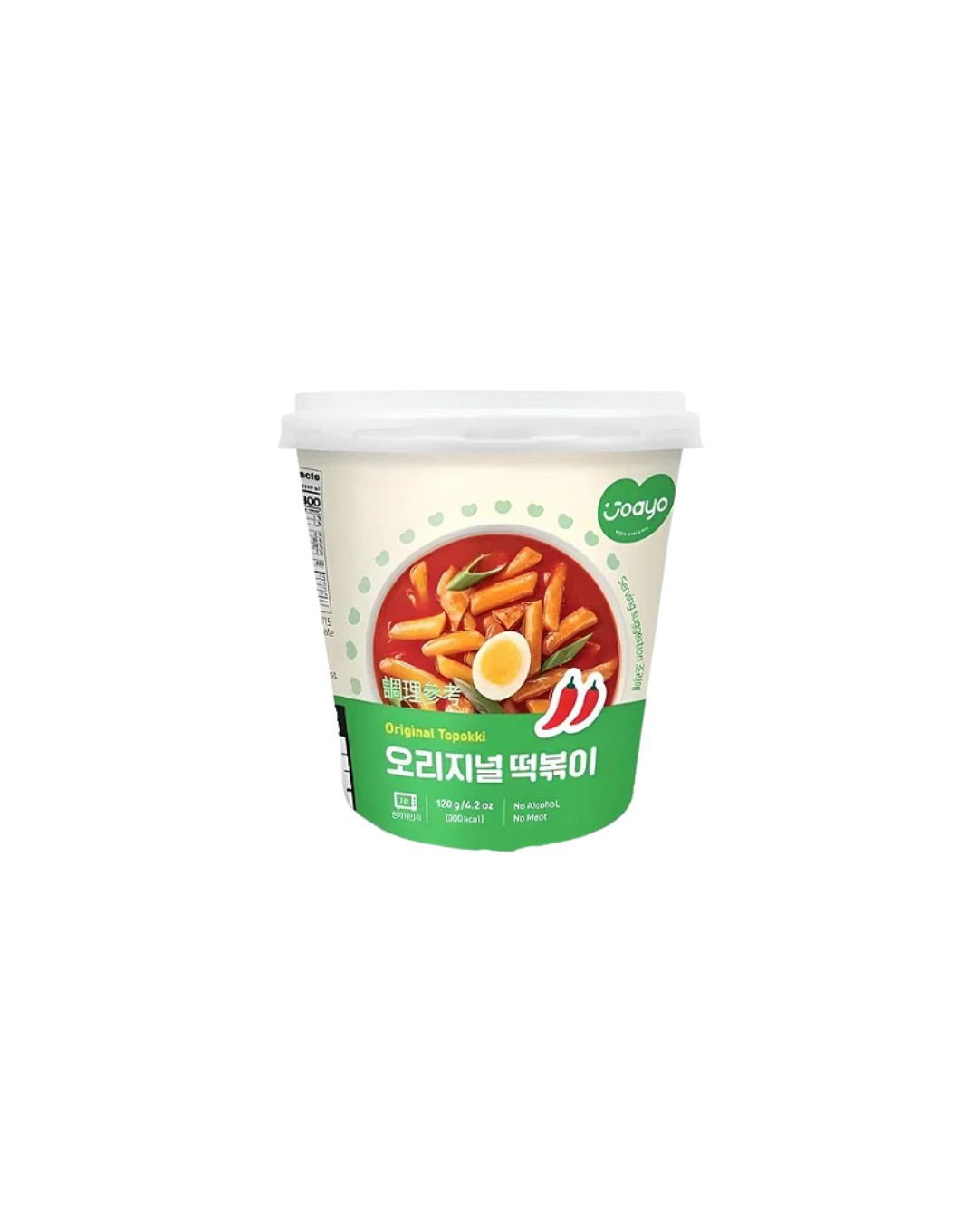 Massa de arroz 'Topokki' original 120g