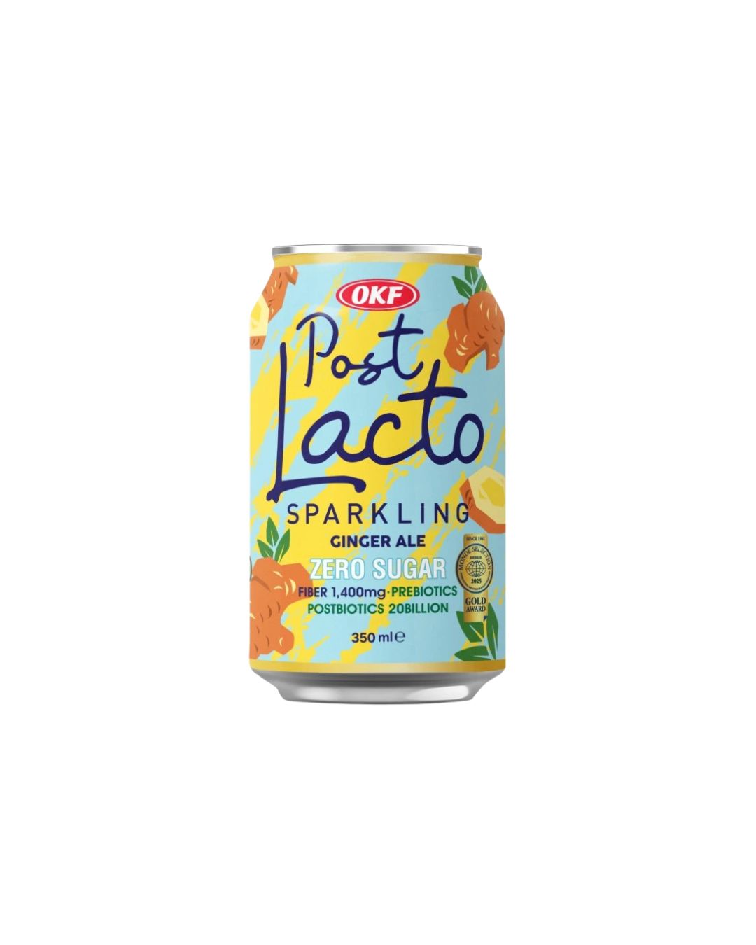 Refrigerante Post Lacto Gengibre 350ml
