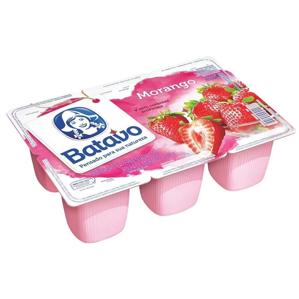 BEBIDA LACTEA SABOR MORANGO