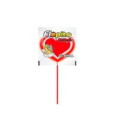Pirulito baby coração 200g