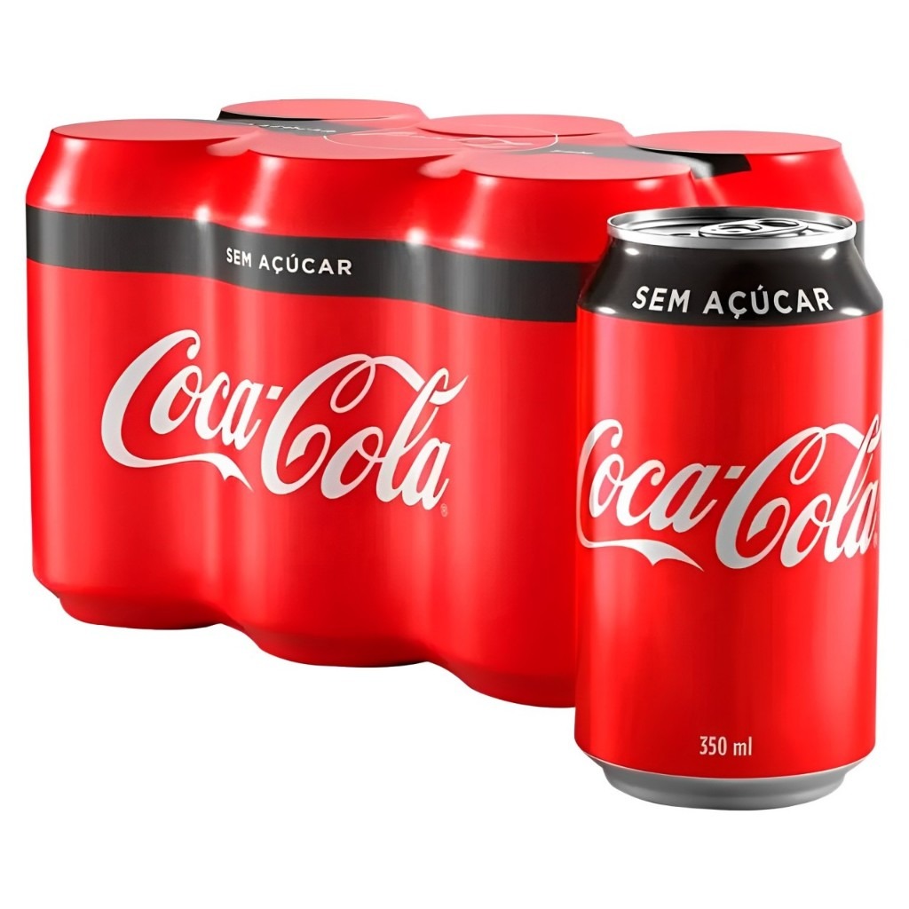 Coca-Cola Zero 350ml - Pack 12