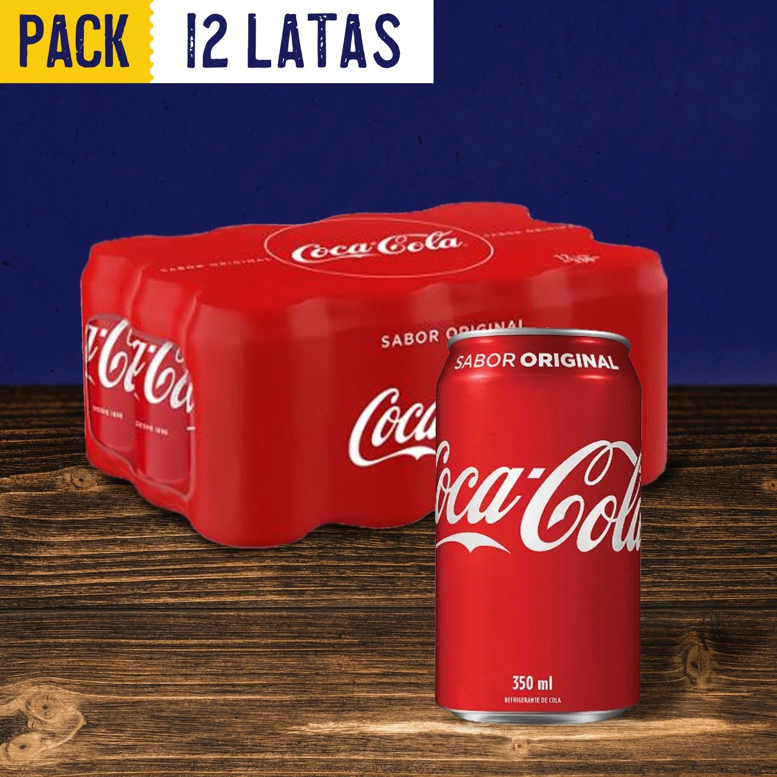 Coca-Cola 350ml - Pack 12