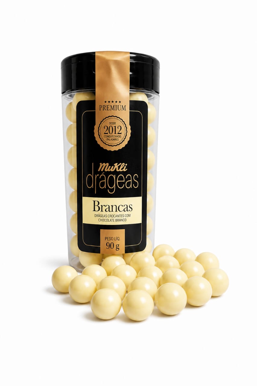 Drágeas Chocolate Branco 90g