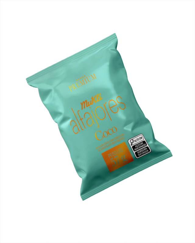 Alfajor Coco |Display com 16 Unid|