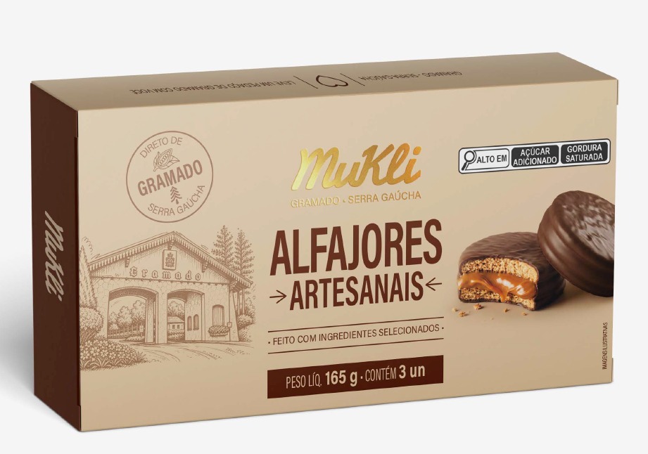 Caixa 3 Alfajores Gramado