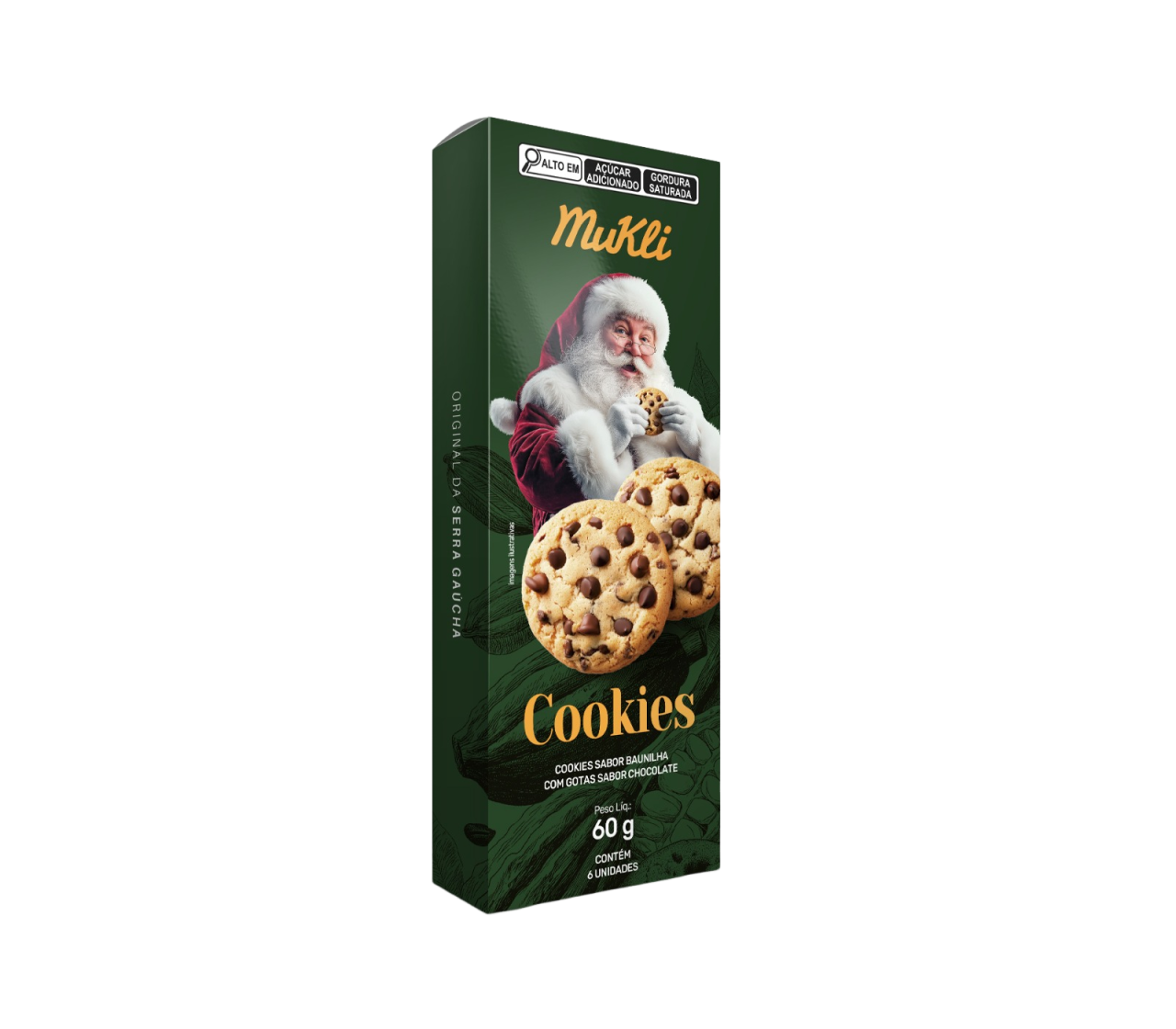 Cookies Baunilha Natal 60g