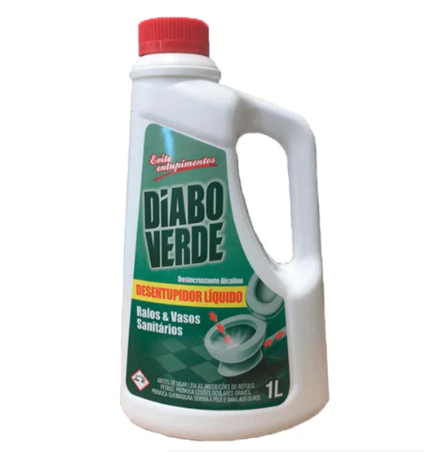 DESENTUPIDOR LIQUIDO 1L  DIABO VERDE