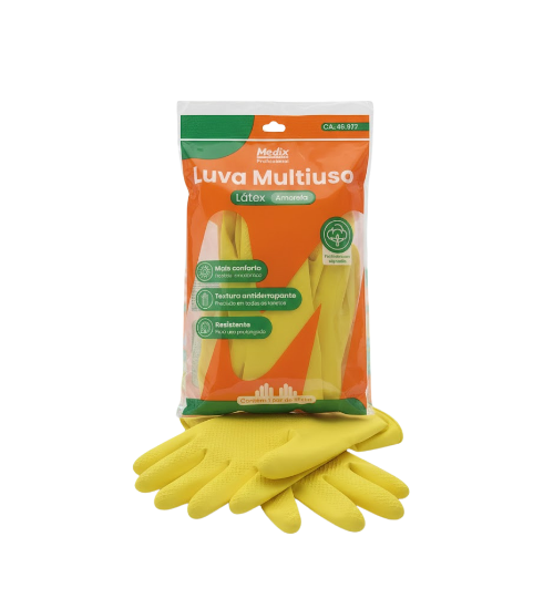 Luva Multiuso Látex Medix