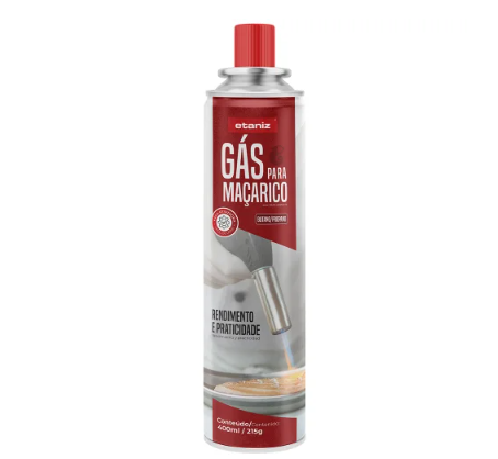 Cartucho de Gás Para Maçaricos 400ml/215g Etaniz