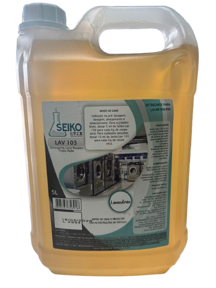 103 SEIKO LAV DET. LAVA ROUPAS TRIPLA ACAO 5L