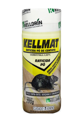KELLMAT RATICIDA PO TALQUEIRA 200G