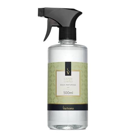 AGUA PERF. VIA AROMA 500ML CLASSICA CAPIM LIMAO
