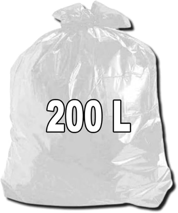 SACO P. LIXO 200L TRANSPARENTE 0,6 C/100 - CRW
