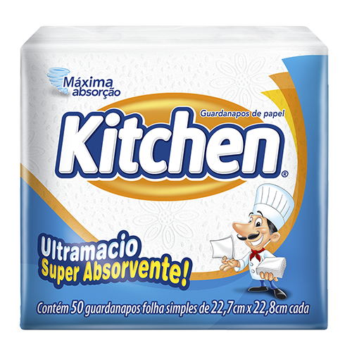 GUARDANAPO KITCHEN FS PQ 50F 96X50 SOFTYS