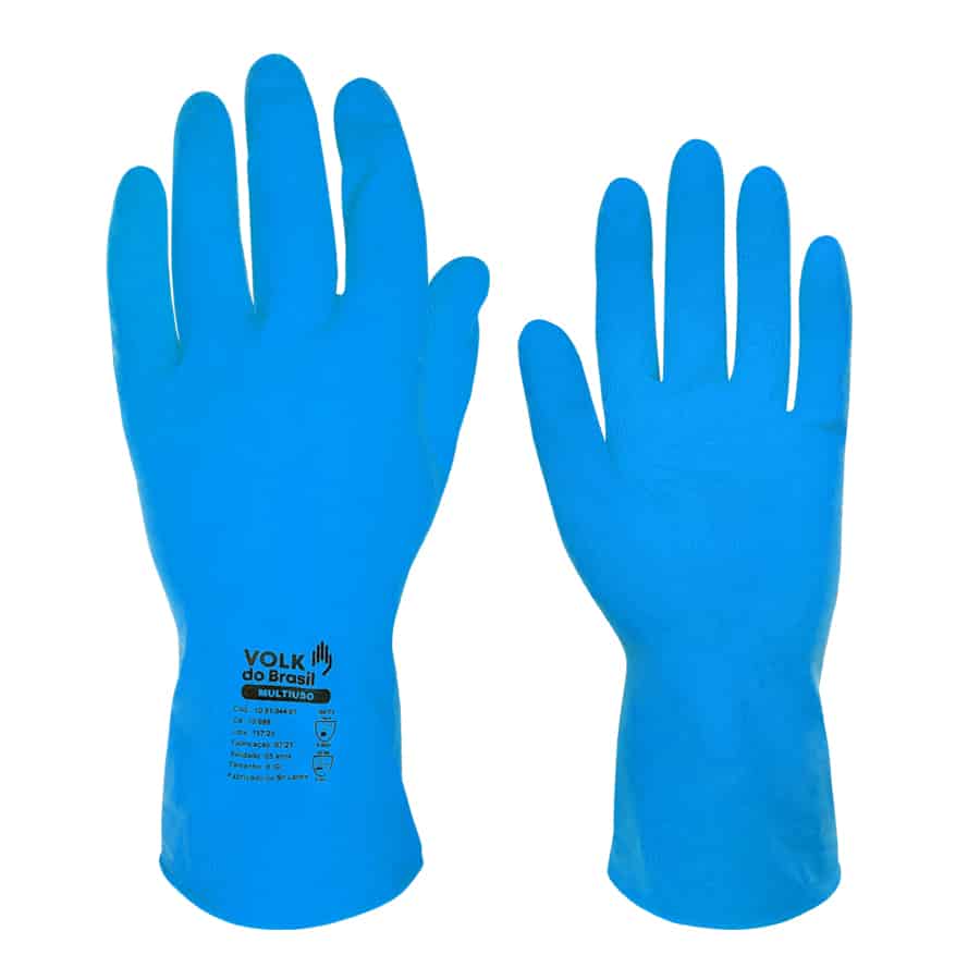 LUVA MULTIUSO AZUL VOLK G
