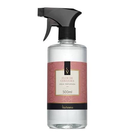 AGUA PERF. VIA AROMA 500ML CLASSICA FLOR DE CEREJEIRA