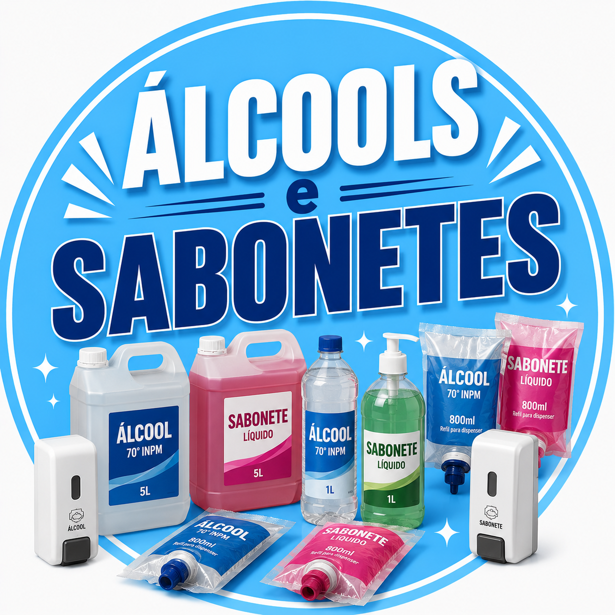 ÁLCOOL & SABONETES
