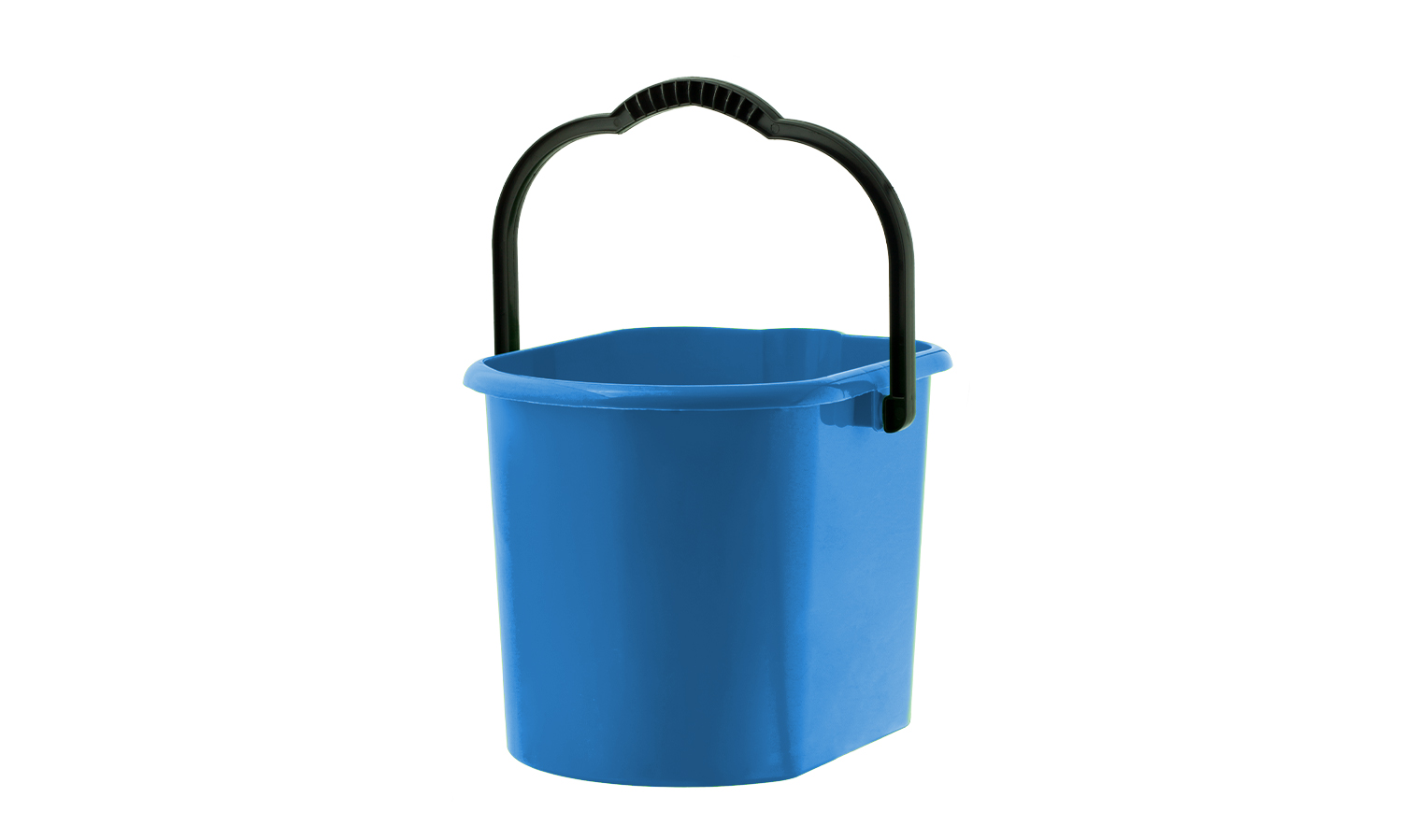 BALDE AZUL CEU 15L REFORCADO COM ALCA PRETA TONK.