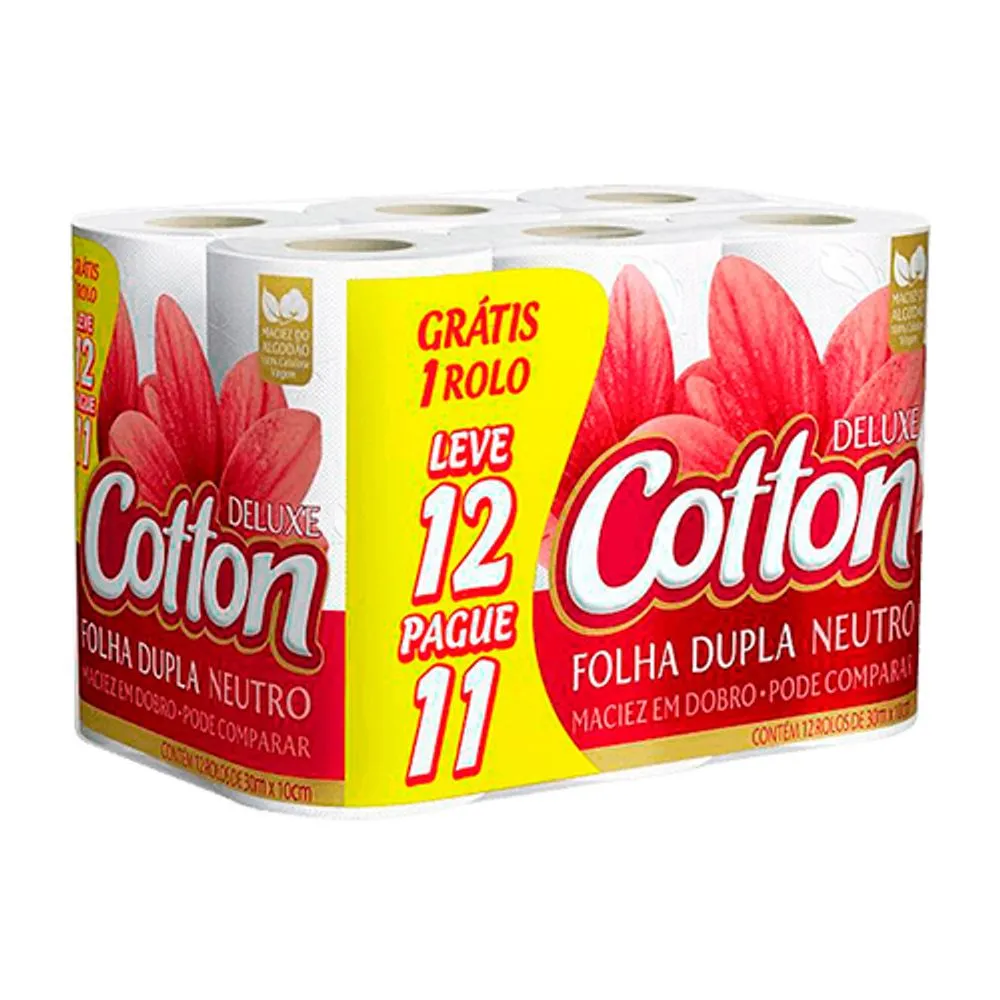 PAPEL HIGIENICO COTTON FD L12P11 30M SOFTYS