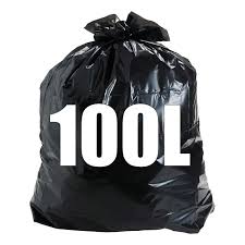 SACO P. LIXO 100L PRETO 0,7 77X90 C/20 - CRW