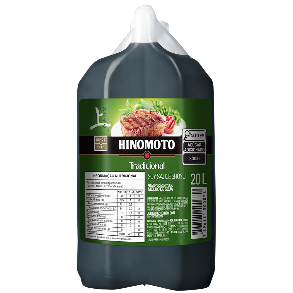 SHOYU TRADICIONAL HINOMOTO 20L