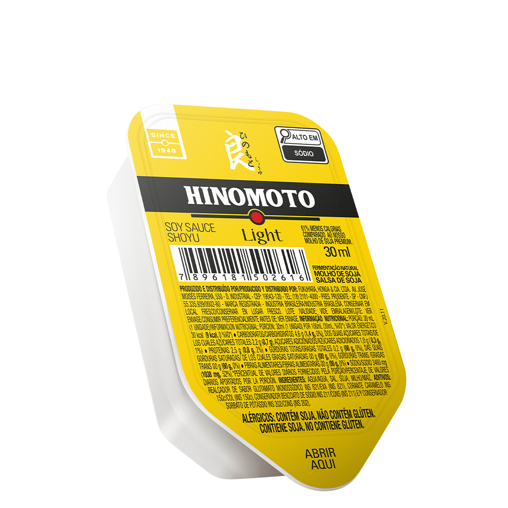 SHOYU LIGHT BARCO HINOMOTO 60X30ML