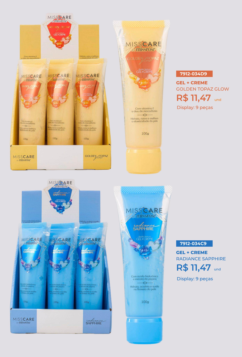 Gel + Creme 7912-034D9 un11.47 cx9