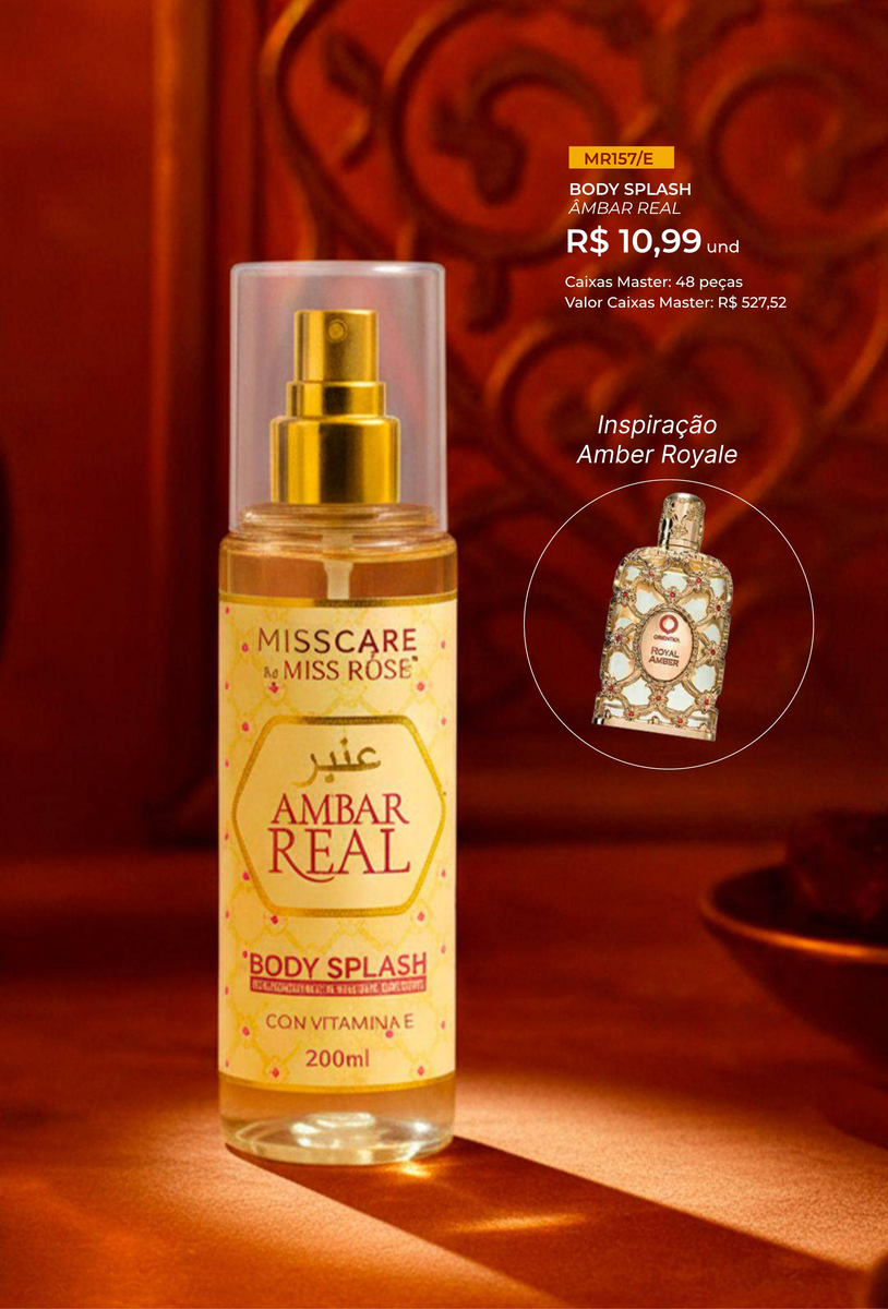 Body Splash Ambar Real MR157/E un10.99 cx48