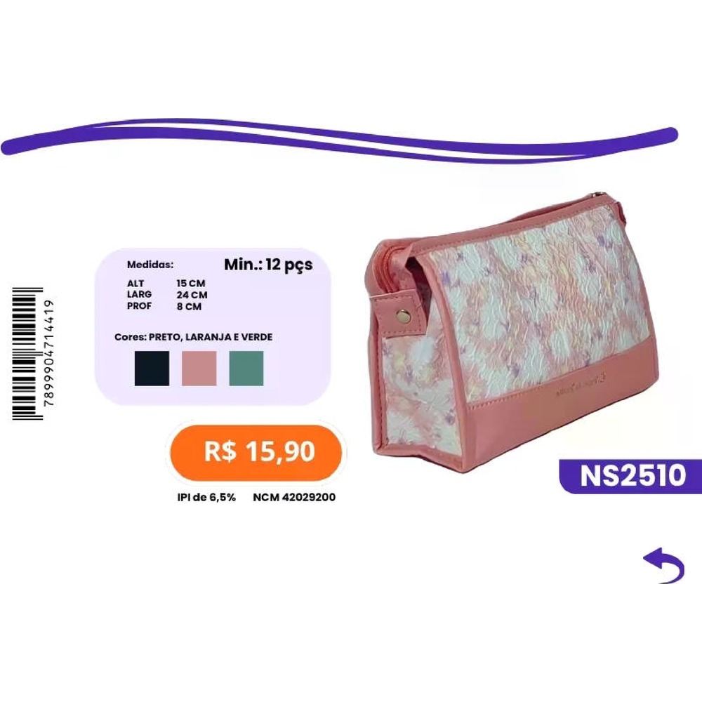 Nécessaire NS2510 un15,90 cx12