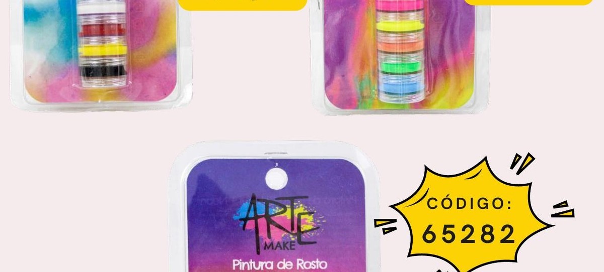 Arte Make - Pintura de Rosto N2 Colorful (Neon) 65183 un10.51 cx1