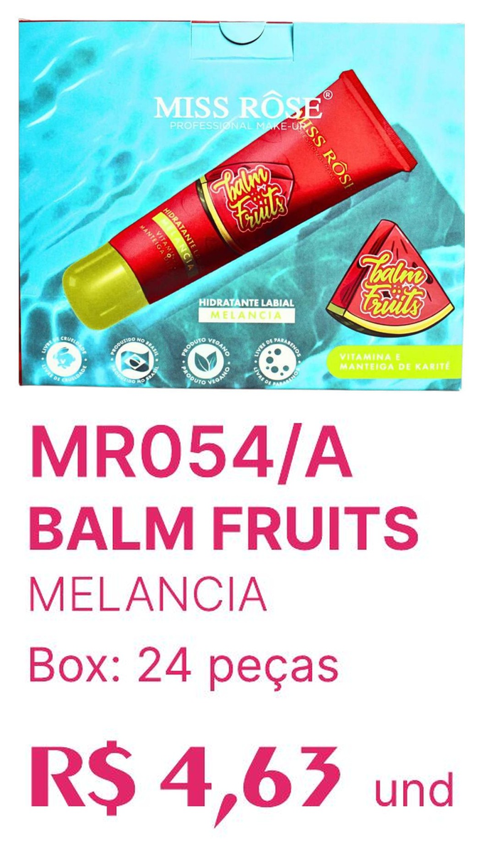 Balm Fruits Melancia MR054/A un4.63 cx24