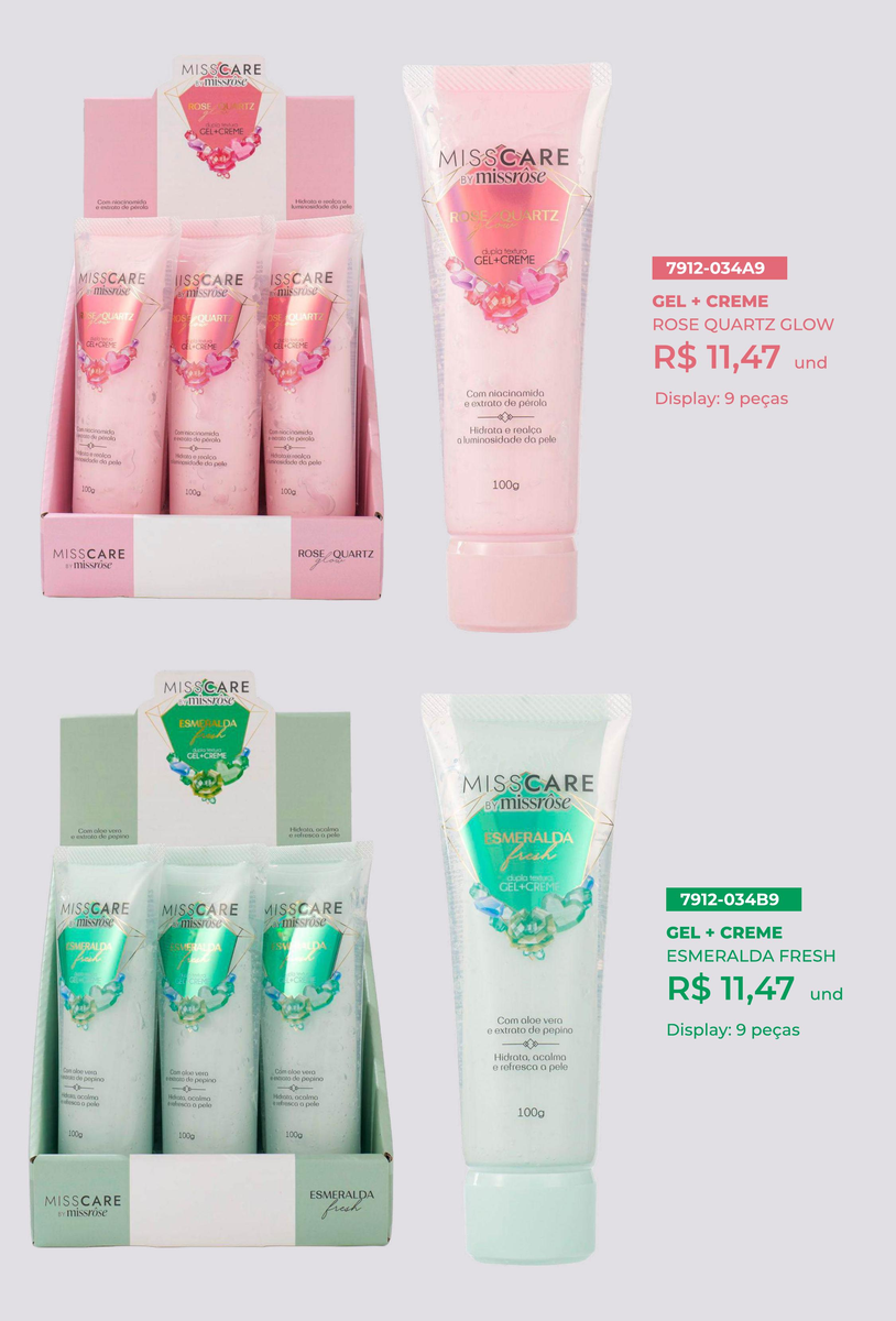 Gel + Creme 7912-034A9 un11.47 cx9