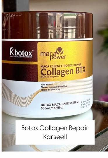 Botox Capilar de Colageno Karseell Maca Power Collagen BTX 500ml (Kbotox) KRS-KBTX-500 un65.00 cx36