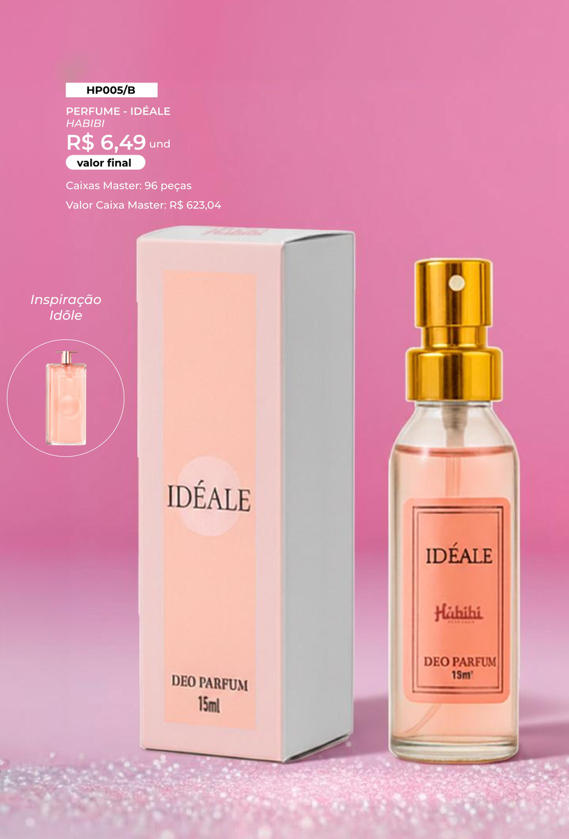 Perfume Deo Parfum 15ml Idéale HP005/B un6.49 cx96