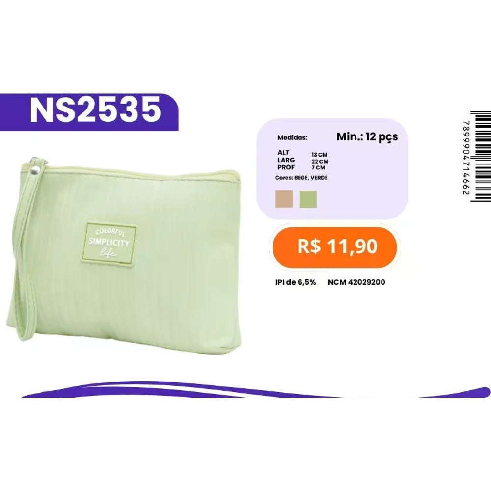 Nécessaire NS2535 un11,90 cx12