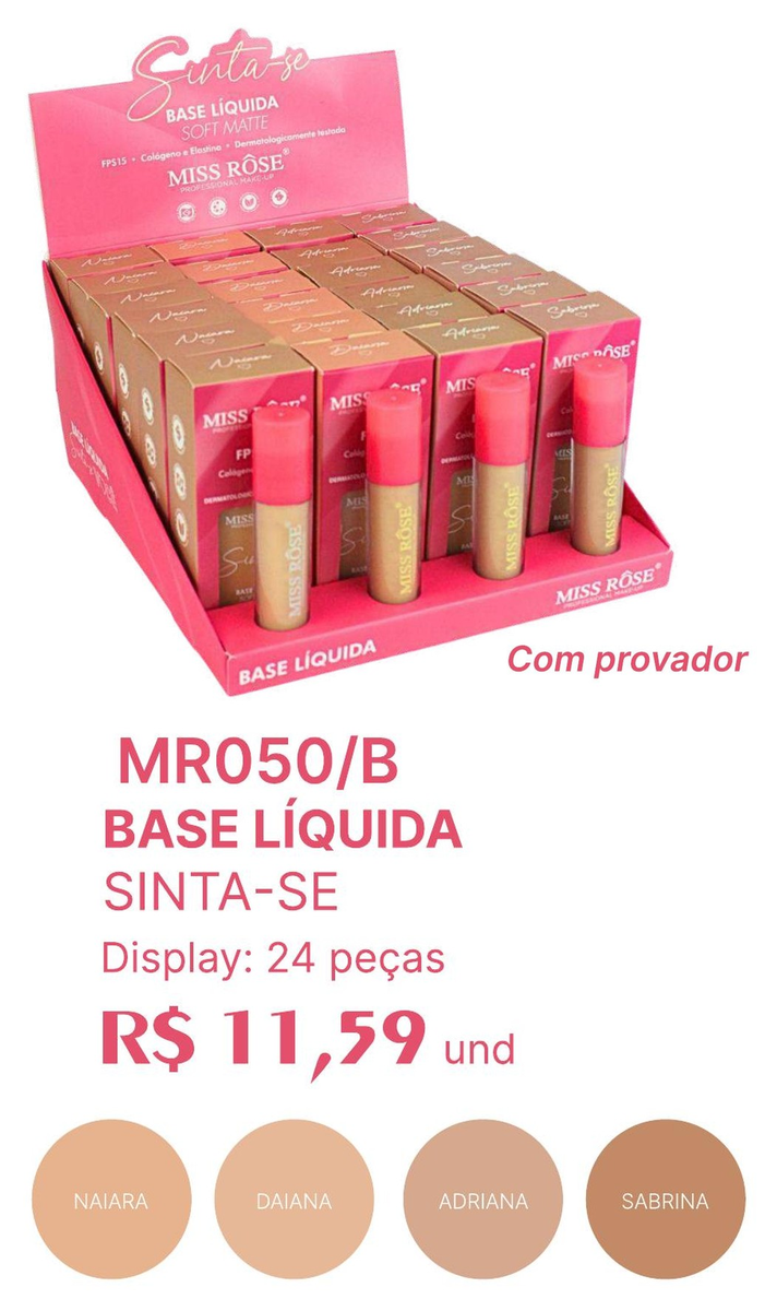 Base Líquida Sinta-Se MR050/B un11.59 cx24
