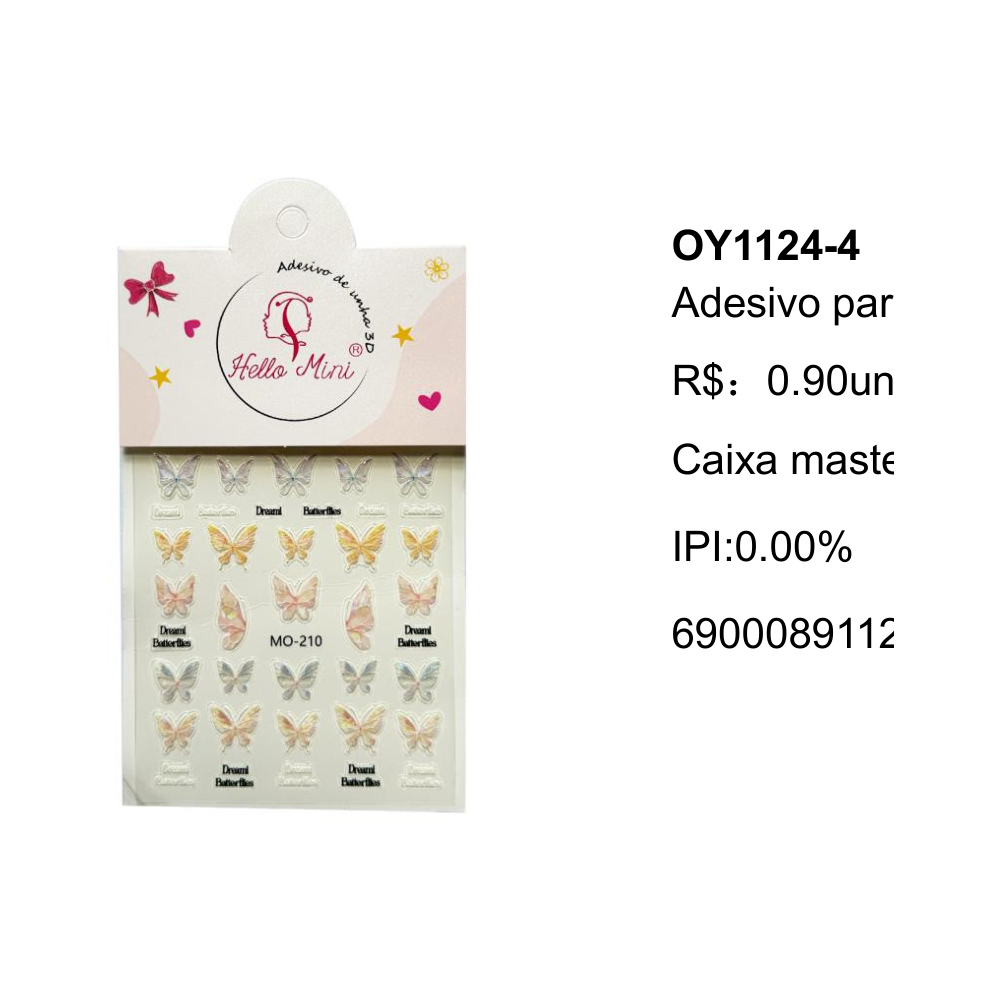Adesivo para unha - OY1124-4