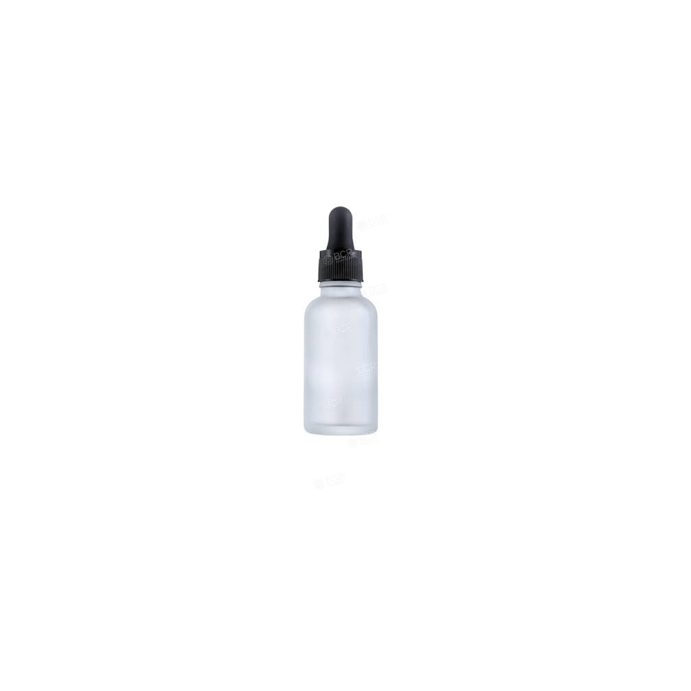 Frasco Conta-Gotas 30ml - Fosco Com Preto