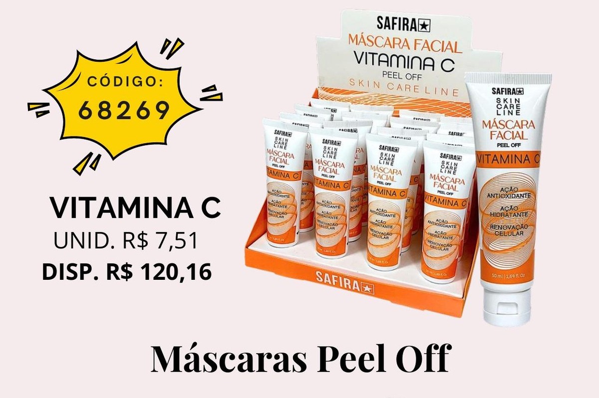 Mascara Peel Off Vitamina C 68269 un7.51 cx16