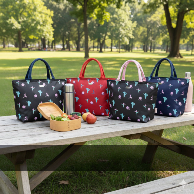Bolsa Térmica Qualis Cactos LT096 Vermelho