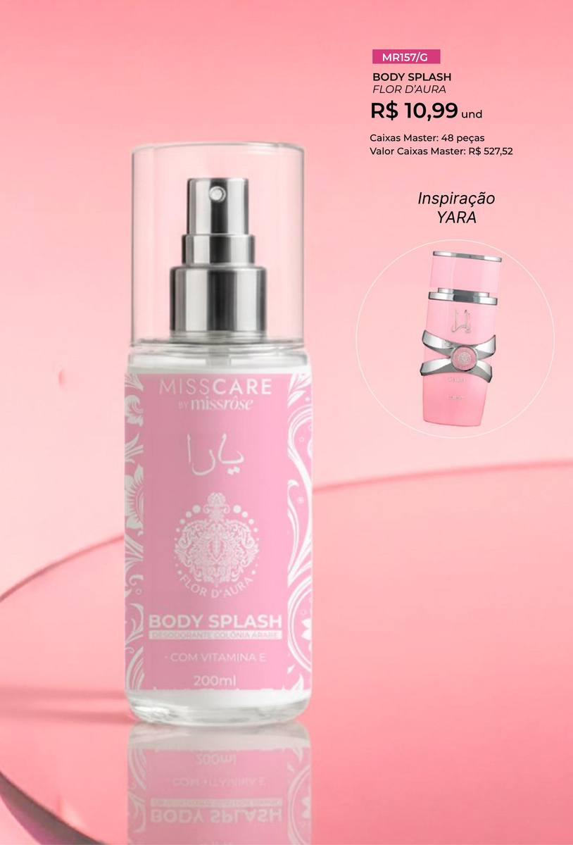 Body Splash Flor d'Aura MR157/G un10.99 cx48