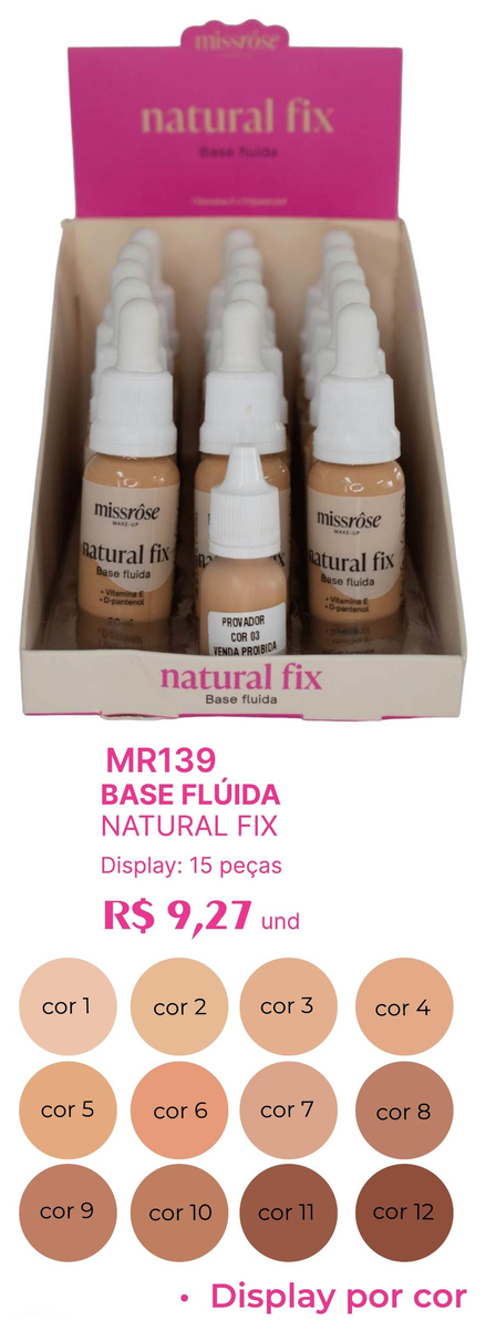 Base Flúida Natural Fix MR139 un9.27 cx15