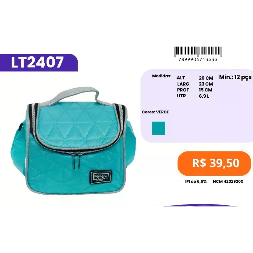 Bolsa Térmica LT2407 un39,50 cx12